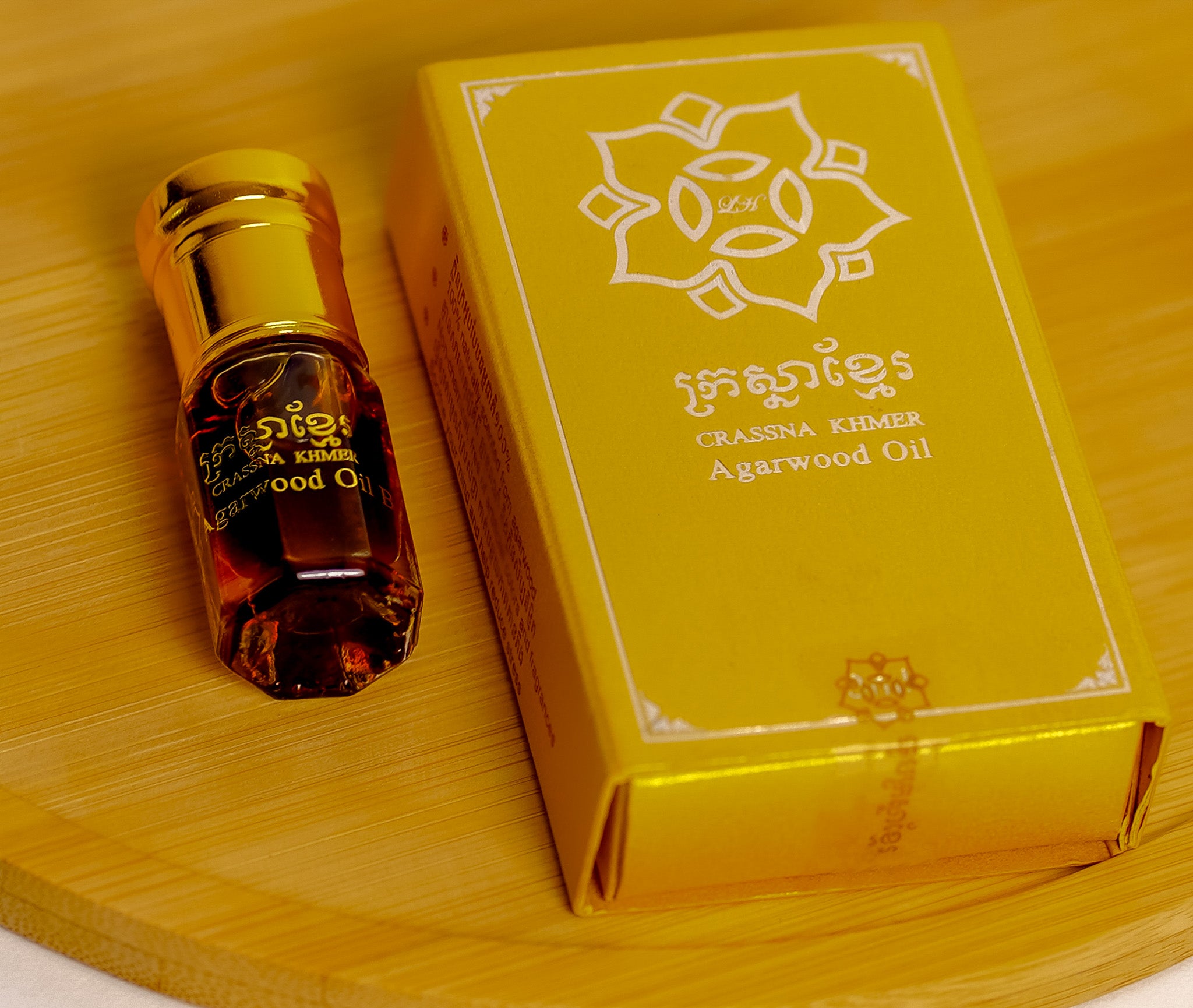 Crassna Khmer Cambodian Essential Oud Oil 3ml
