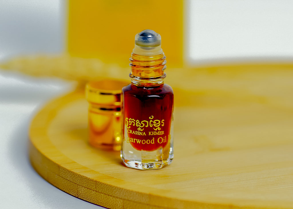 Crassna Khmer Cambodian Essential Oud Oil 3ml