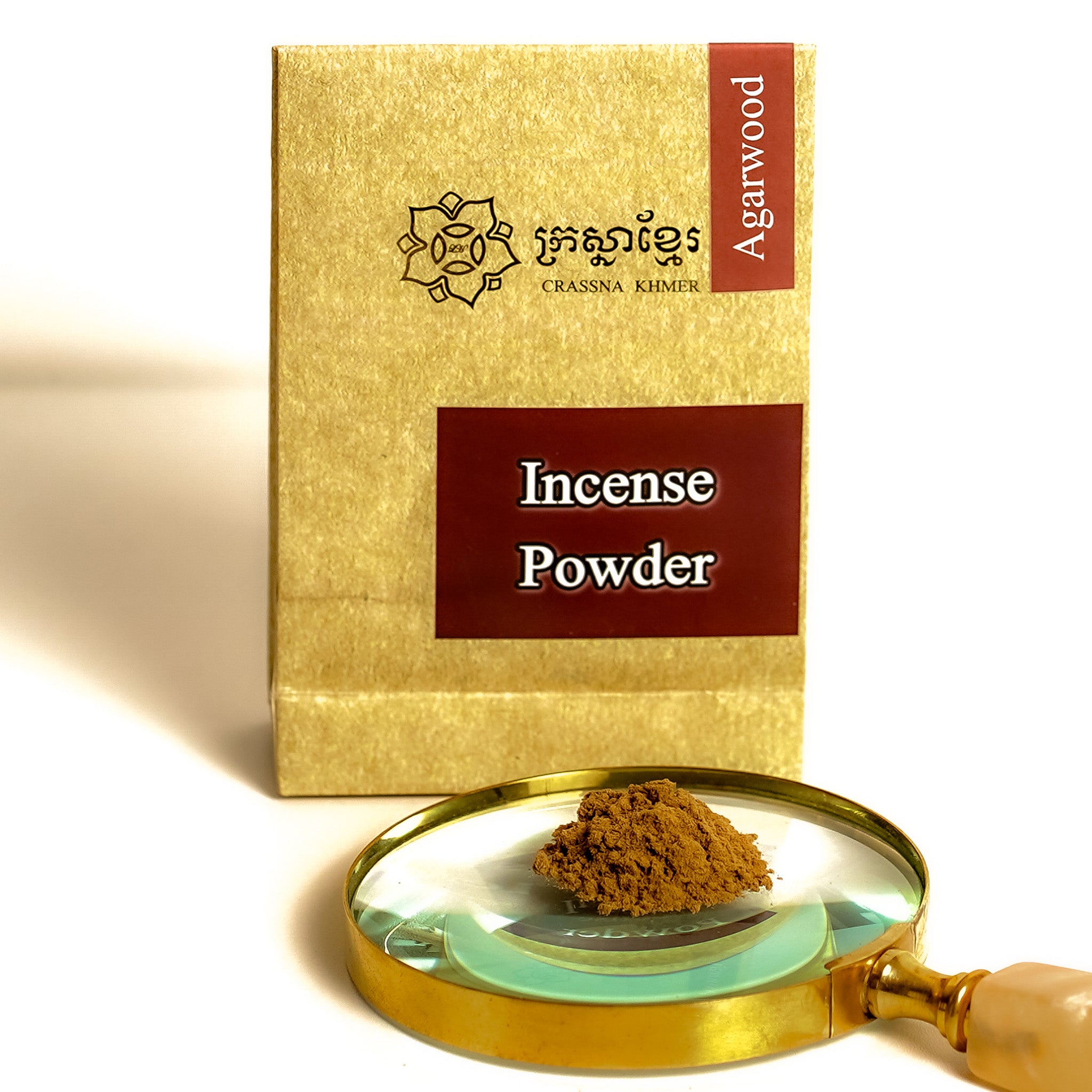 Crassna Khmer Cambodian Agarwood/Oud Incense Powder - 50grams