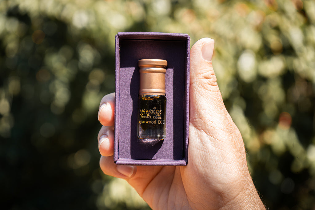 Crassna Khmer 100% Pure Cambodian Oud Oil 3ml
