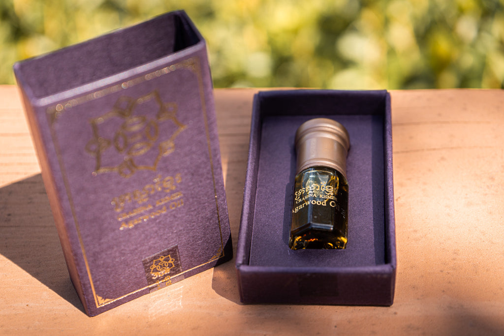 Crassna Khmer 100% Pure Cambodian Oud Oil 3ml