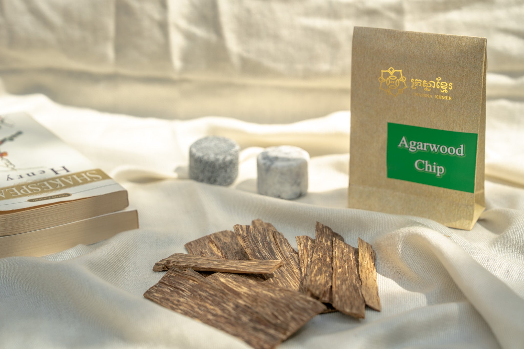 Cambodian Agarwood/Oud Wood Chips- 25grams