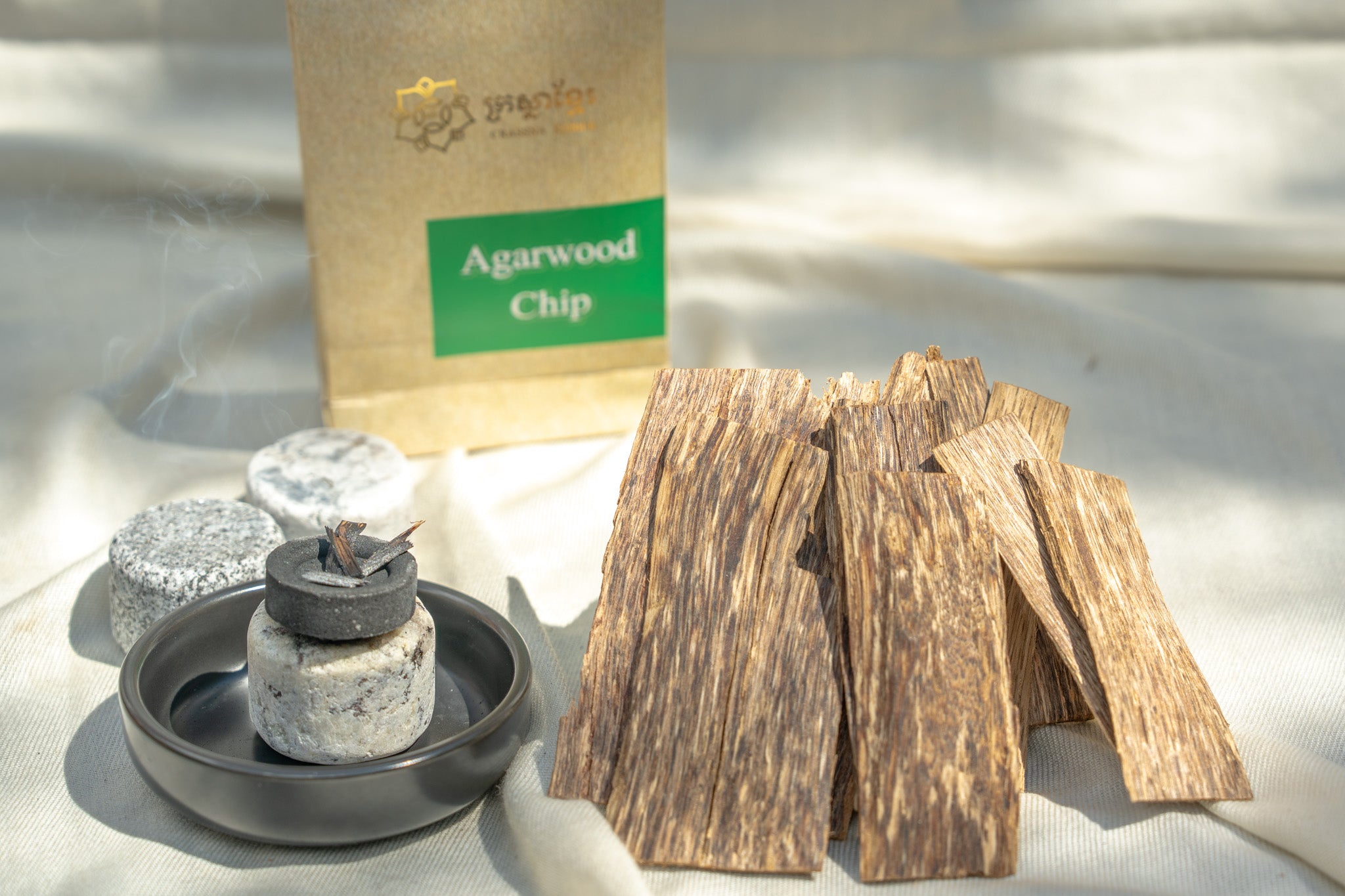 Cambodian Agarwood/Oud Wood Chips- 25grams