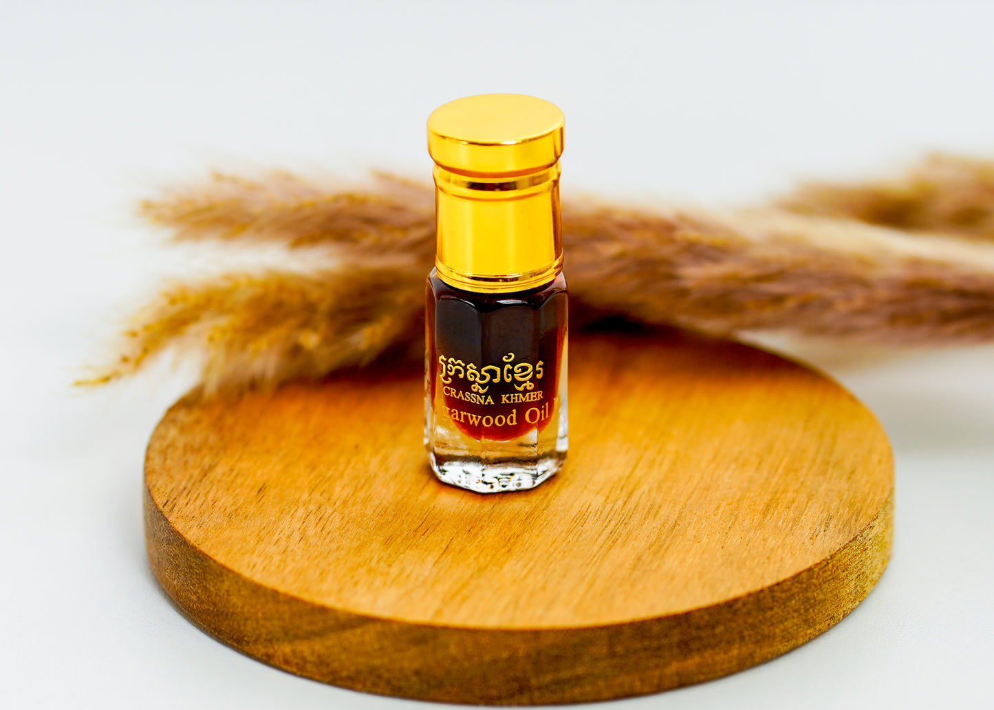 Crassna Khmer Premium Cambodian Oud Essential Oil 3ml