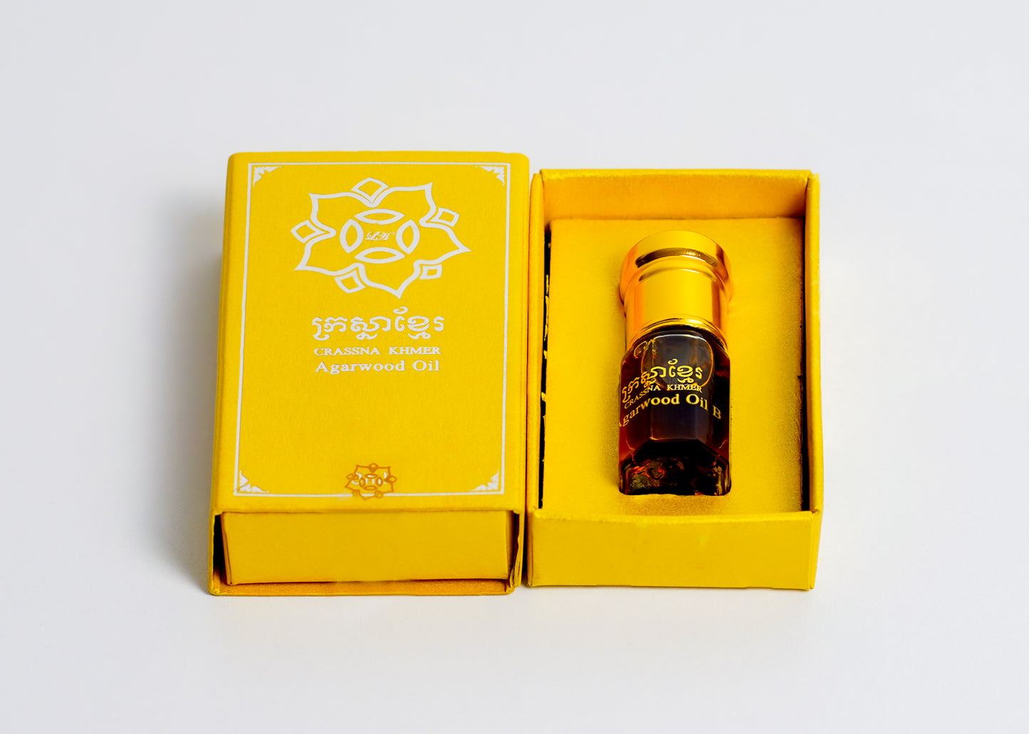 Crassna Khmer Premium Cambodian Oud Essential Oil 3ml